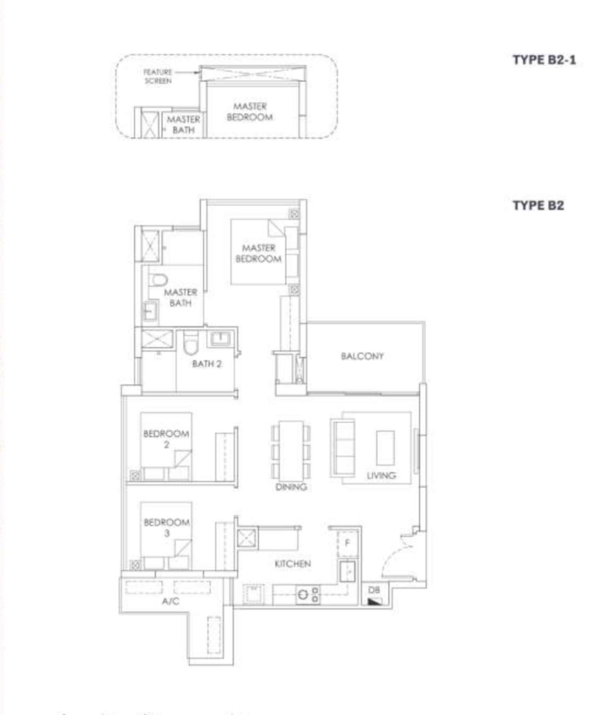 Ola Executive Condominium Floor Plan View Showflat 61007757